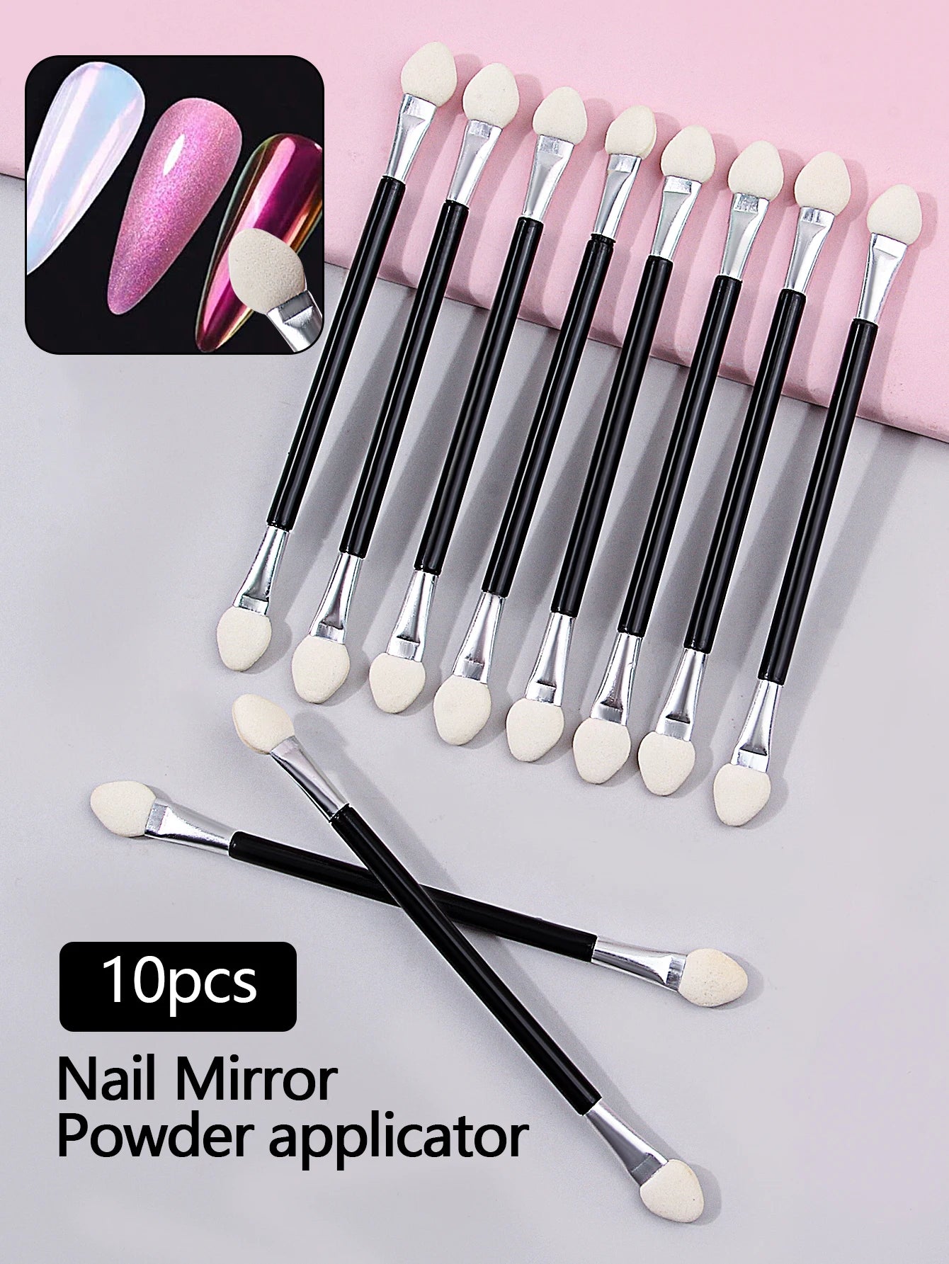 Nail art pensel för chrome