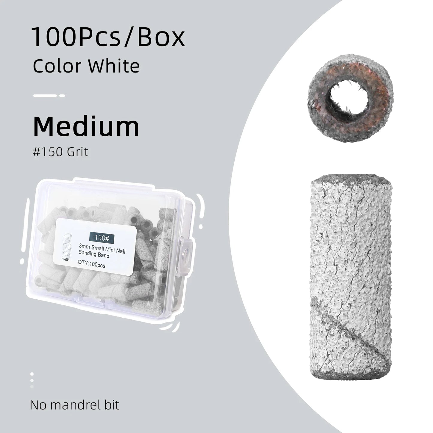 3mm Small Sanding Bands Mini #240