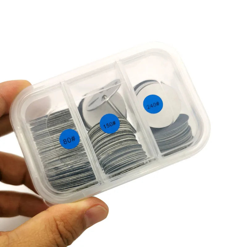25mm Replaceable Sanding Disc 150pcs/Set SandPaper
