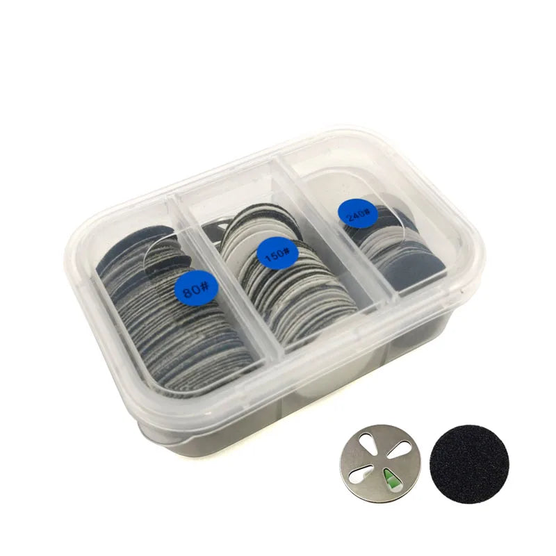 25mm Replaceable Sanding Disc 150pcs/Set SandPaper