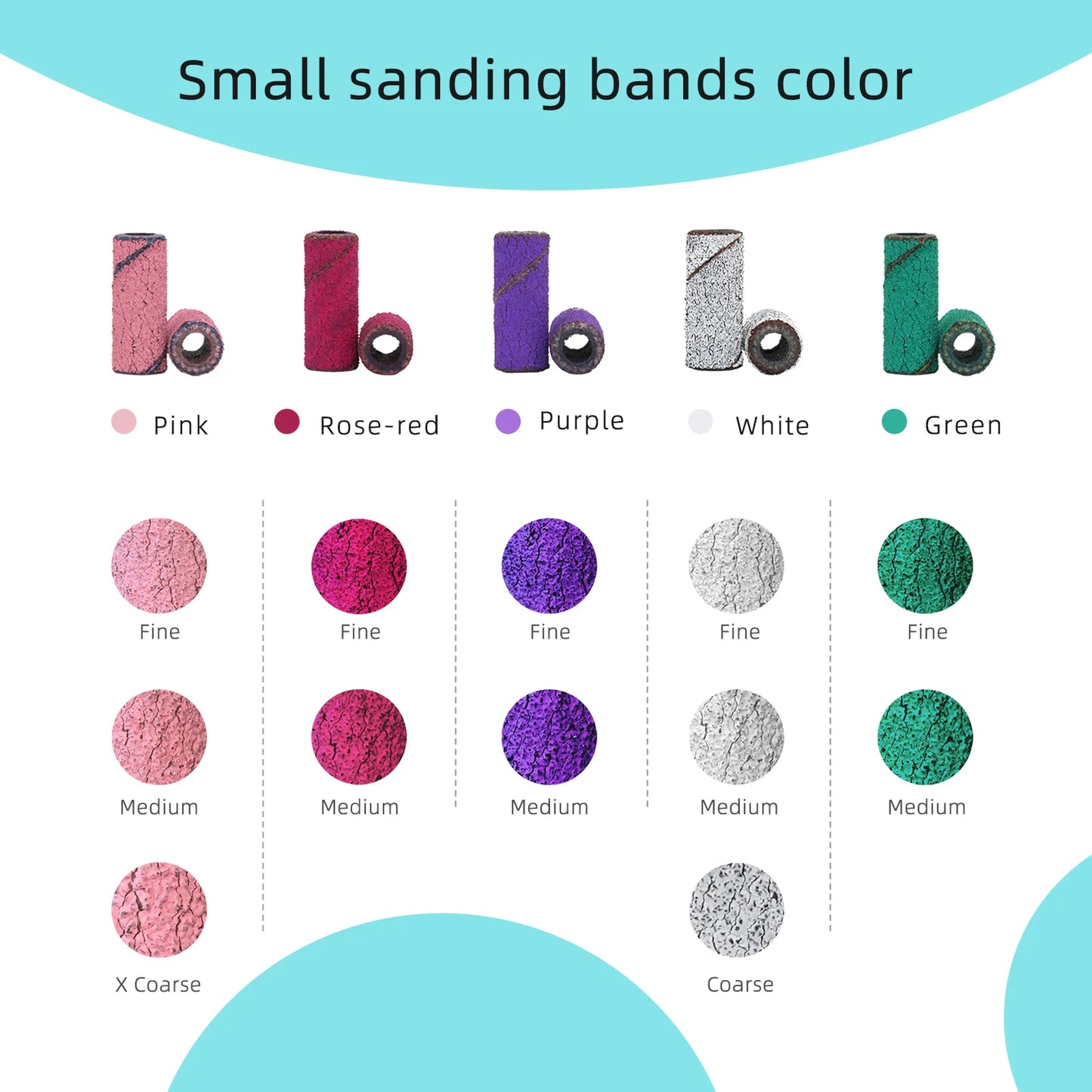 3mm Small Sanding Bands Mini #240