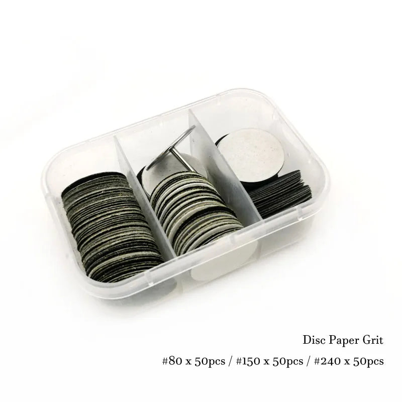 25mm Replaceable Sanding Disc 150pcs/Set SandPaper