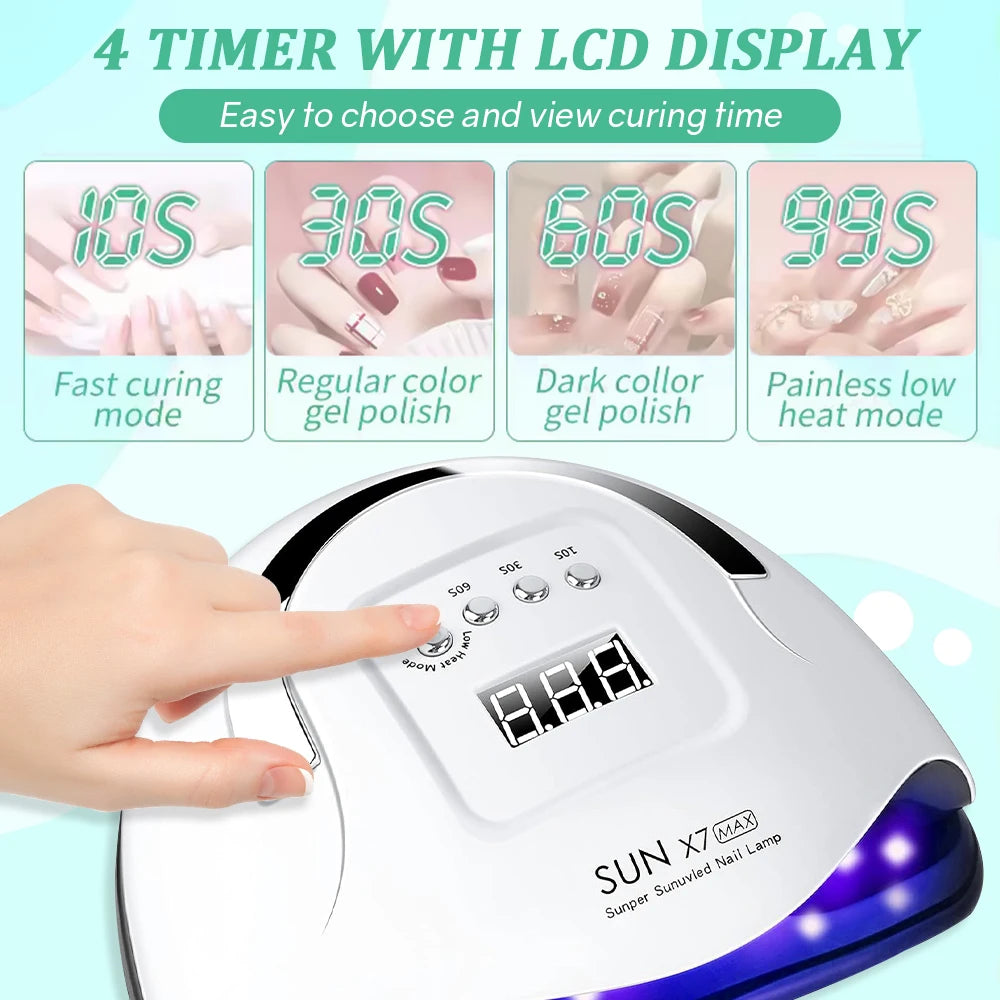SUN X7 MAX LED/UV LAMPA