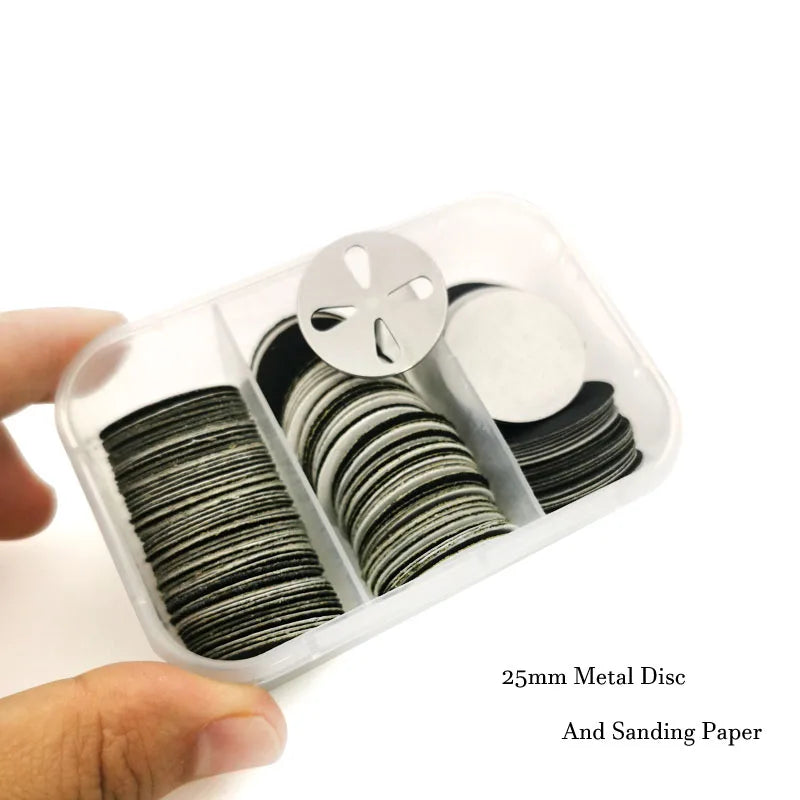 25mm Replaceable Sanding Disc 150pcs/Set SandPaper