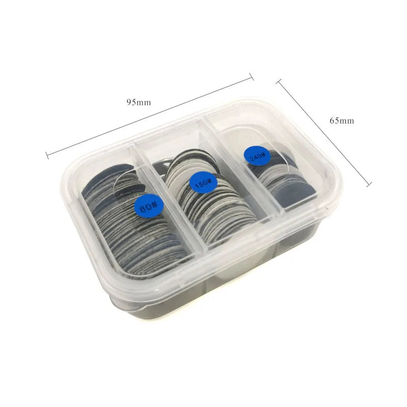 25mm Replaceable Sanding Disc 150pcs/Set SandPaper